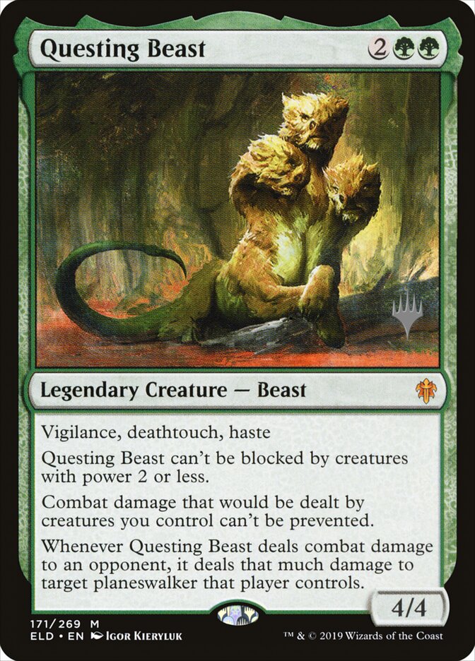 Questing Beast card front