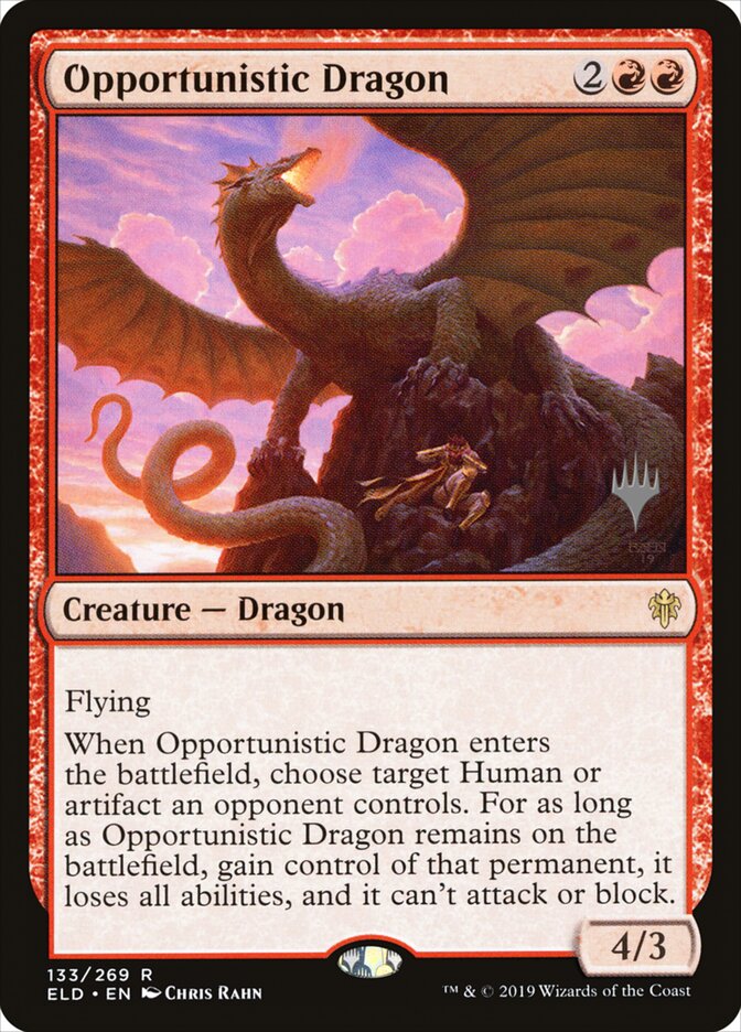 Opportunistic Dragon card front