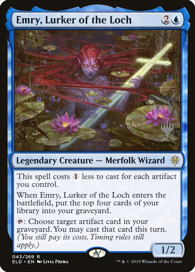 Emry, Lurker of the Loch card front
