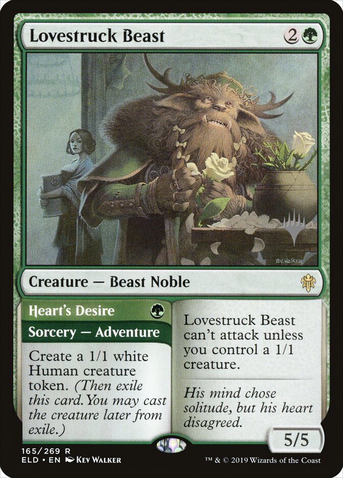 Lovestruck Beast card front