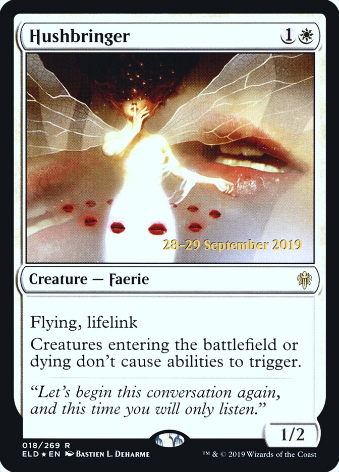 Hushbringer card front