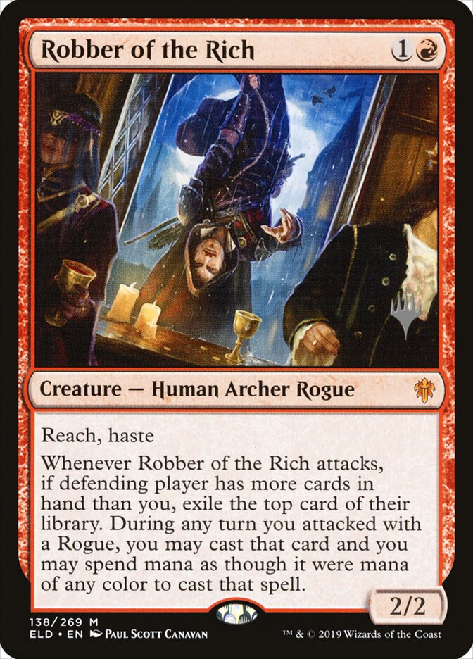 Robber of the Rich card front