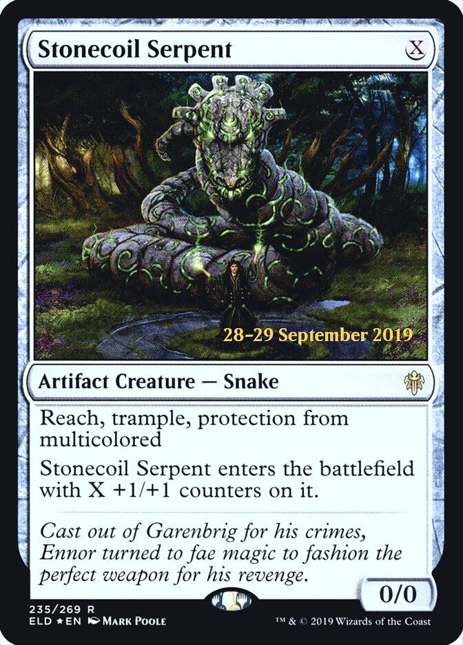 Stonecoil Serpent card front