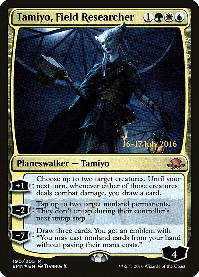 Tamiyo, Field Researcher card front
