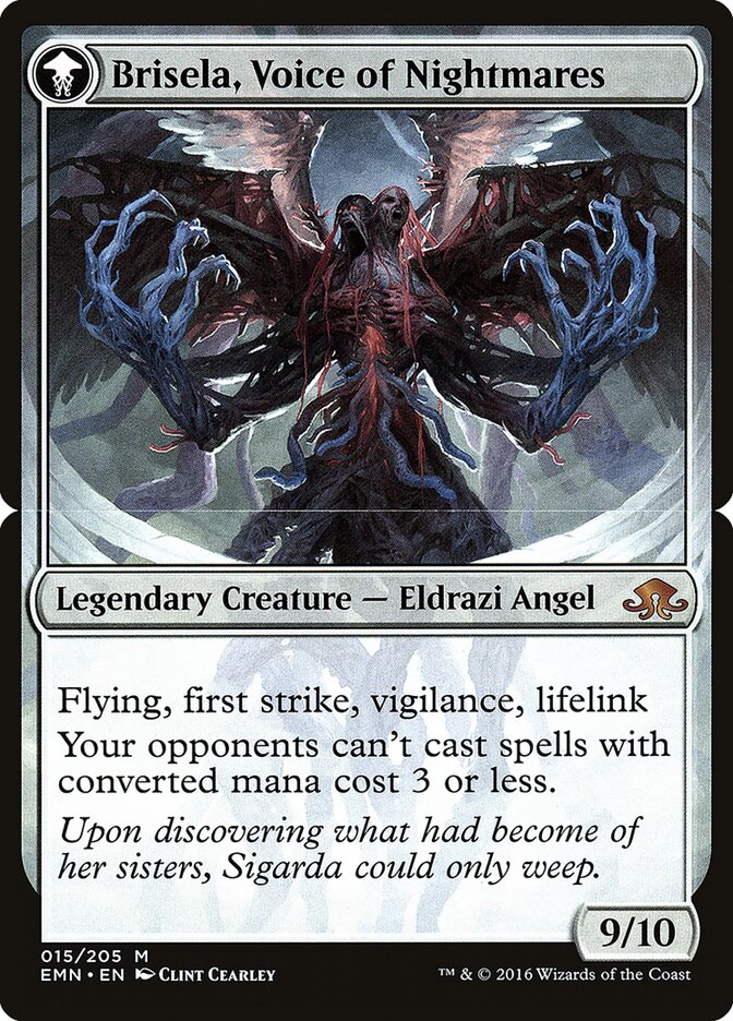 Brisela, Voice of Nightmares card front