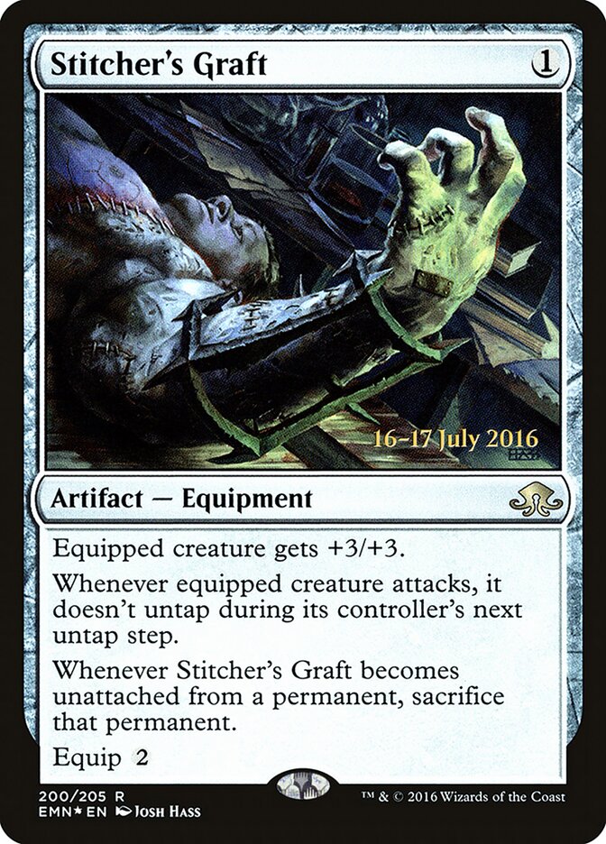 Stitcher's Graft card front