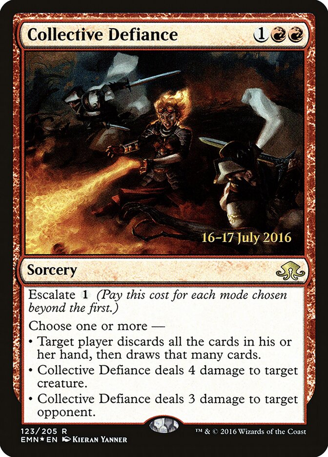 Collective Defiance card front