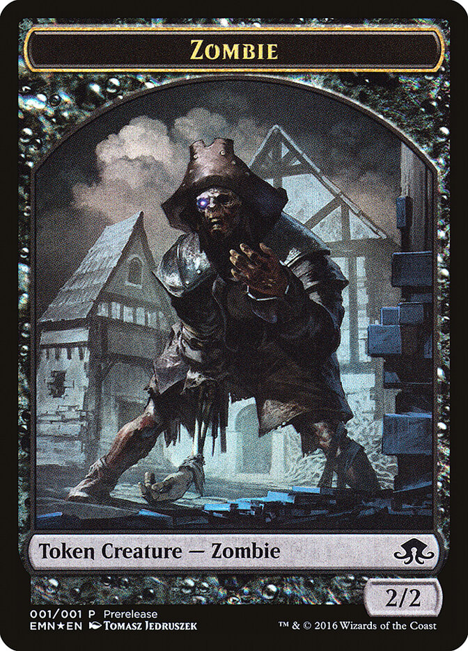Zombie card front