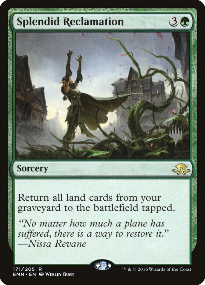 Splendid Reclamation card front