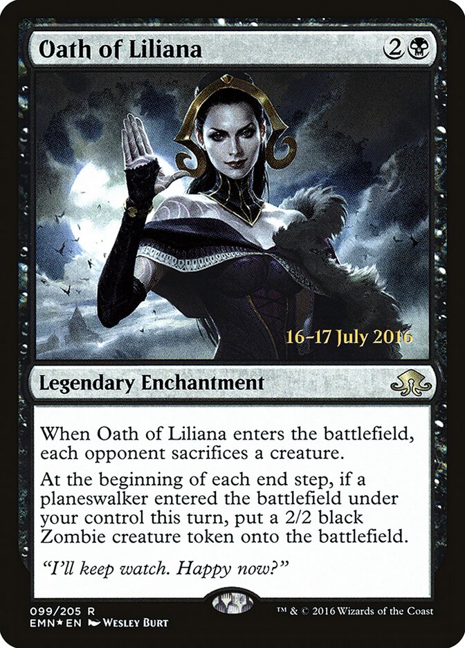 Oath of Liliana card front