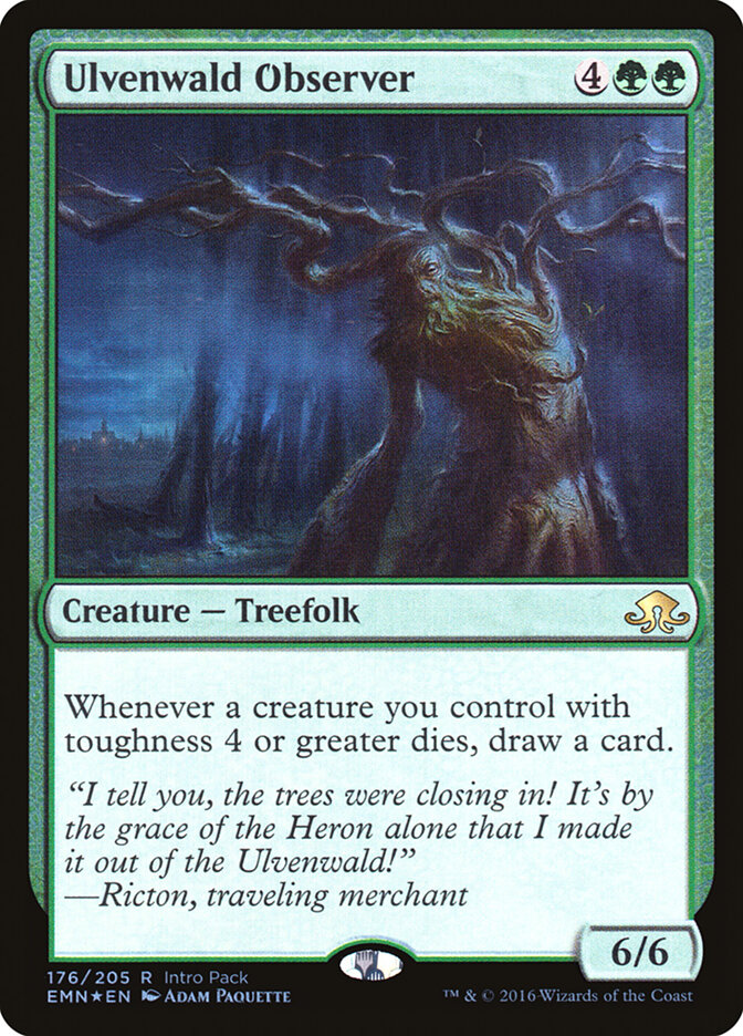 Ulvenwald Observer card front