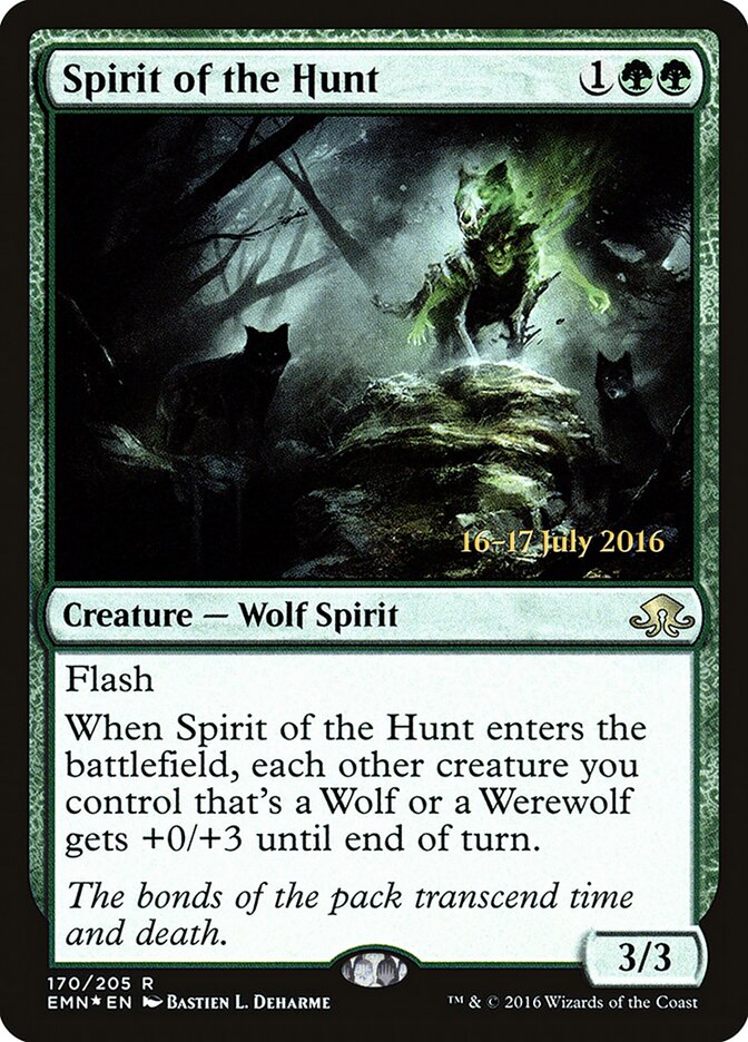 Spirit of the Hunt card front