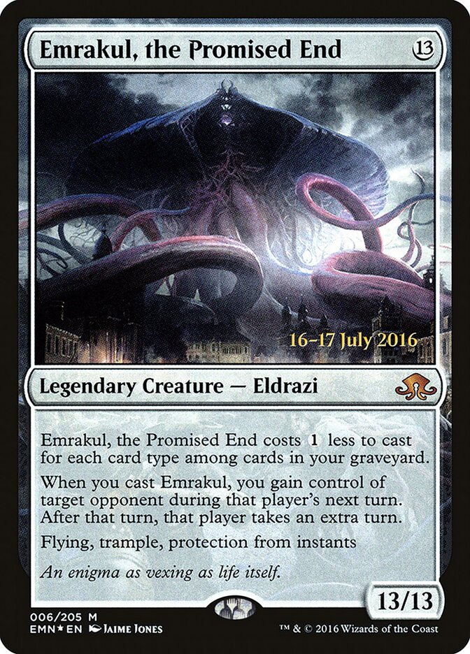 Emrakul, the Promised End card front