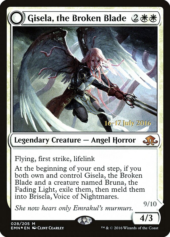 Gisela, the Broken Blade card front