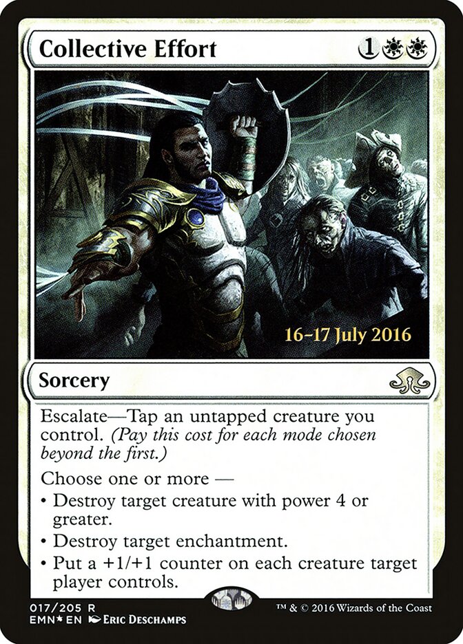 Collective Effort card front