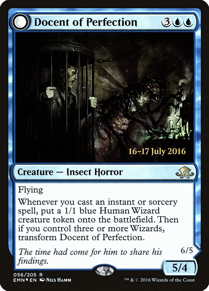 Docent of Perfection card front