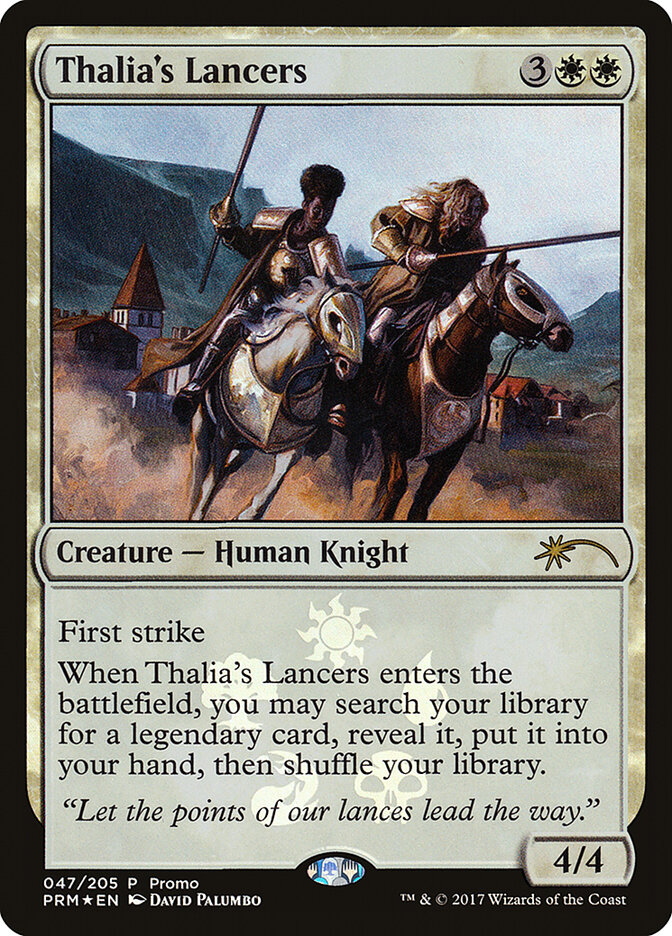 Thalia's Lancers card front