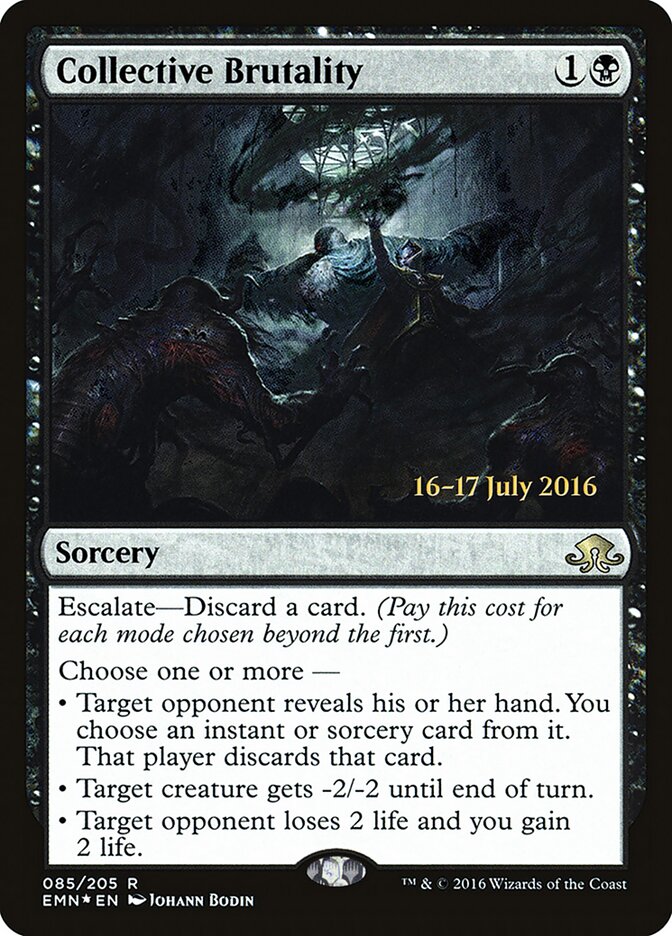 Collective Brutality card front