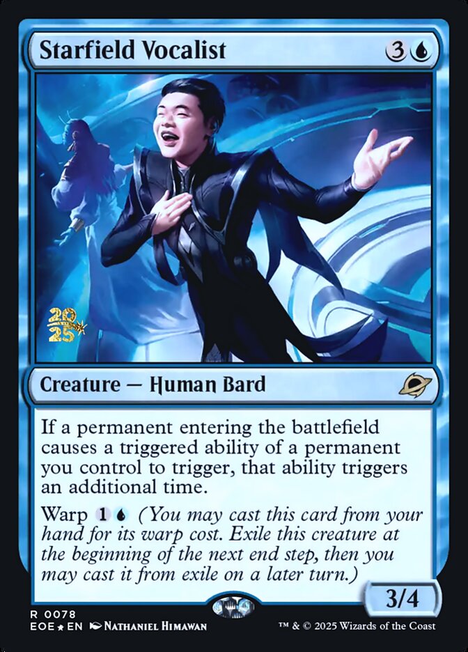 Starfield Vocalist card front