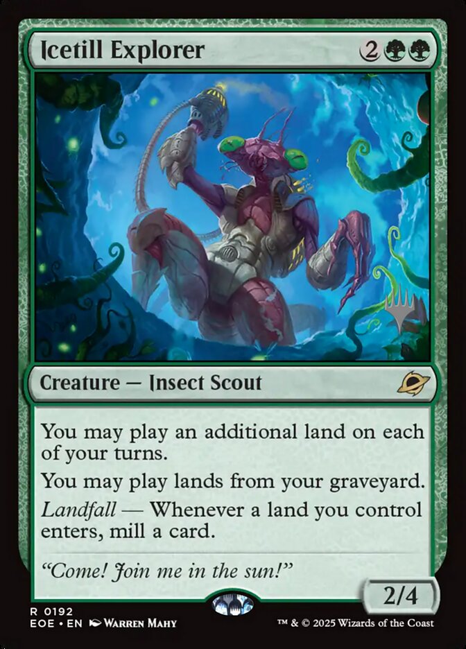 Icetill Explorer card front