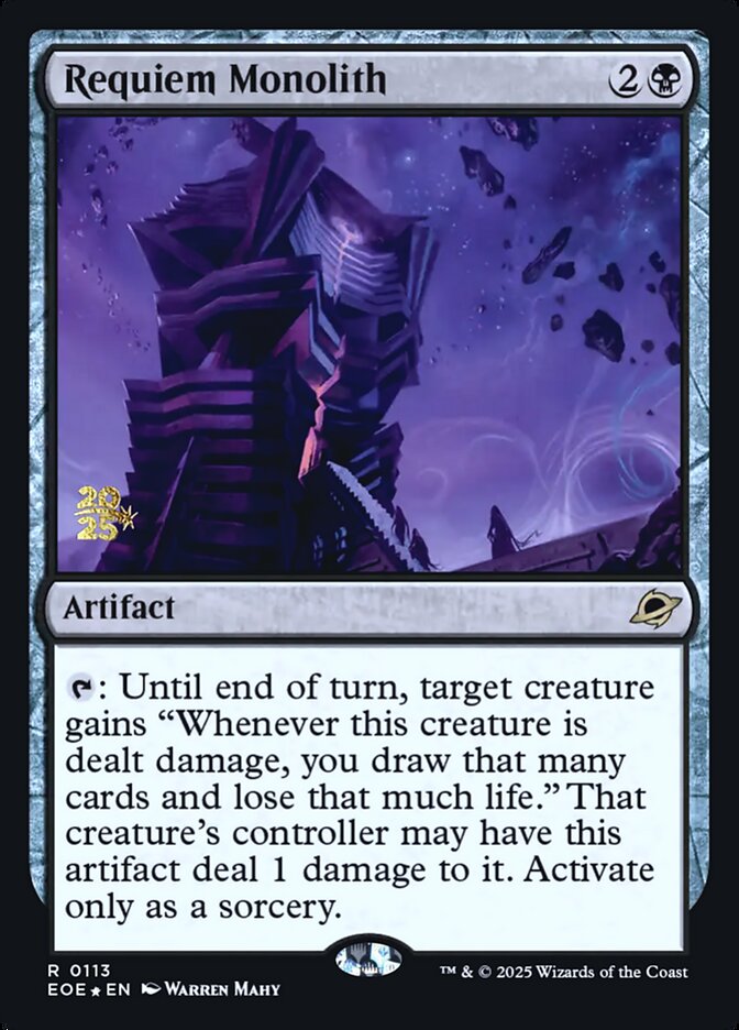Requiem Monolith card front