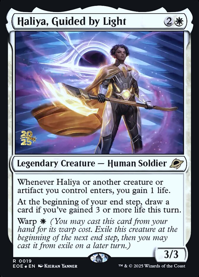 Haliya, Guided by Light card front