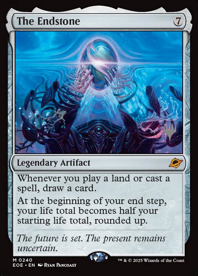 The Endstone card front