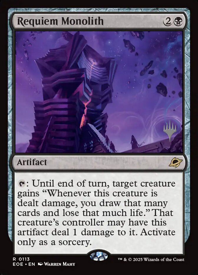 Requiem Monolith card front