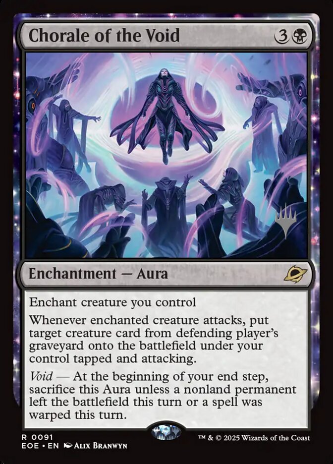 Chorale of the Void card front