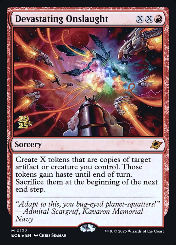 Devastating Onslaught card front