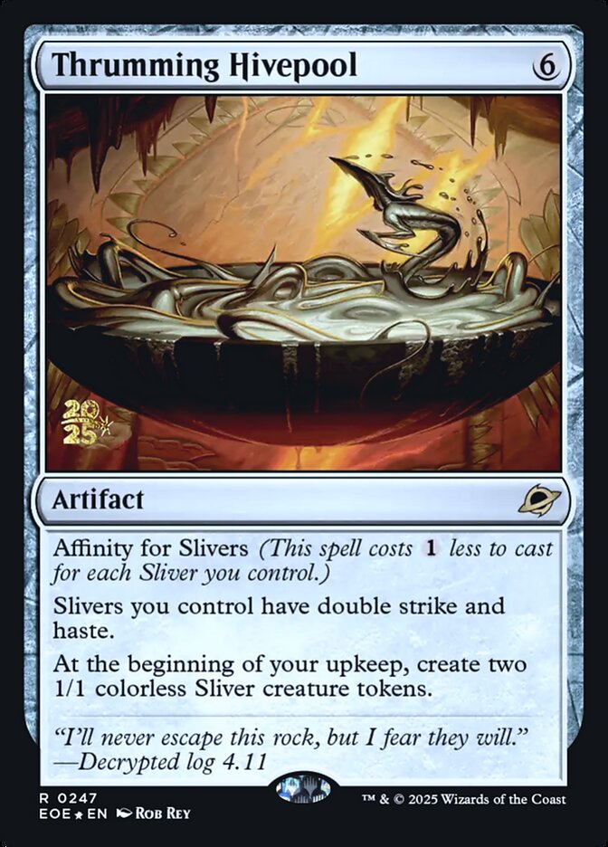 Thrumming Hivepool card front