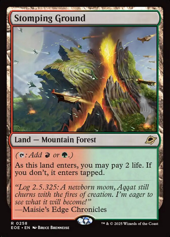 Stomping Ground card front