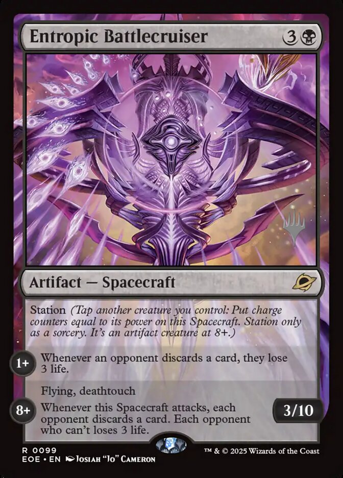 Entropic Battlecruiser card front