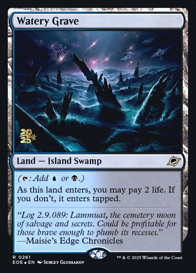 Watery Grave card front