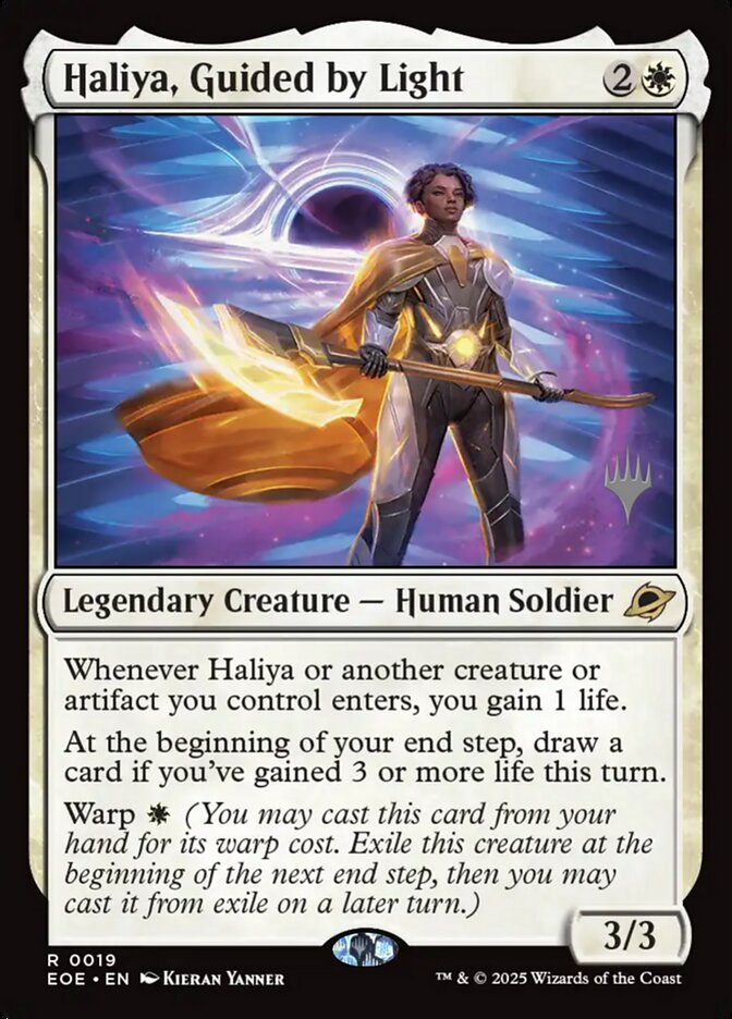 Haliya, Guided by Light card front