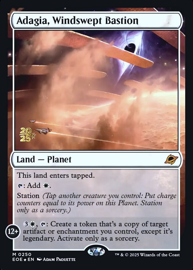 Adagia, Windswept Bastion card front