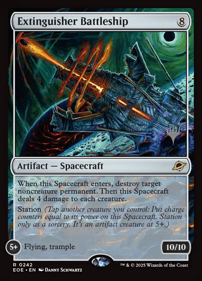 Extinguisher Battleship card front