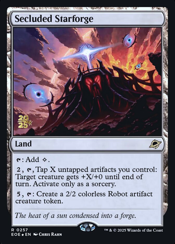 Secluded Starforge card front