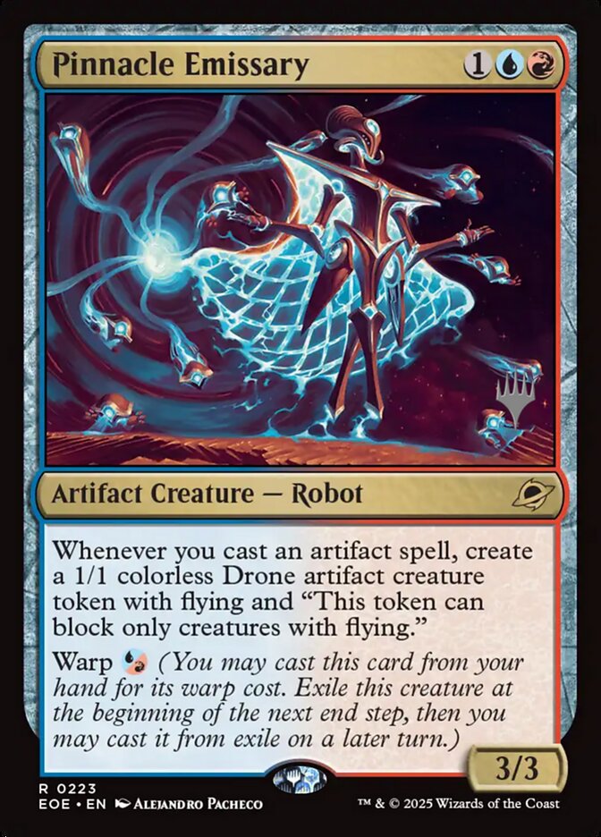 Pinnacle Emissary card front