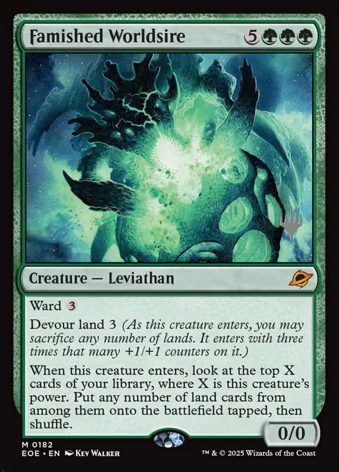 Famished Worldsire card front
