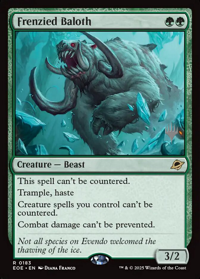 Frenzied Baloth card front