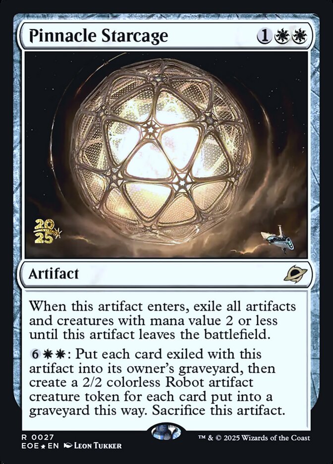 Pinnacle Starcage card front
