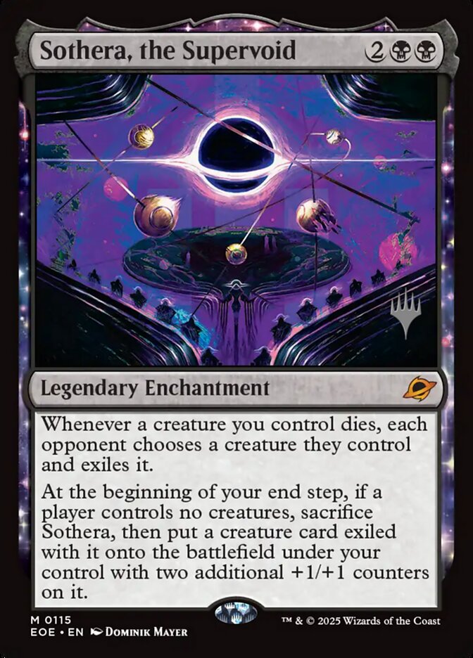 Sothera, the Supervoid card front