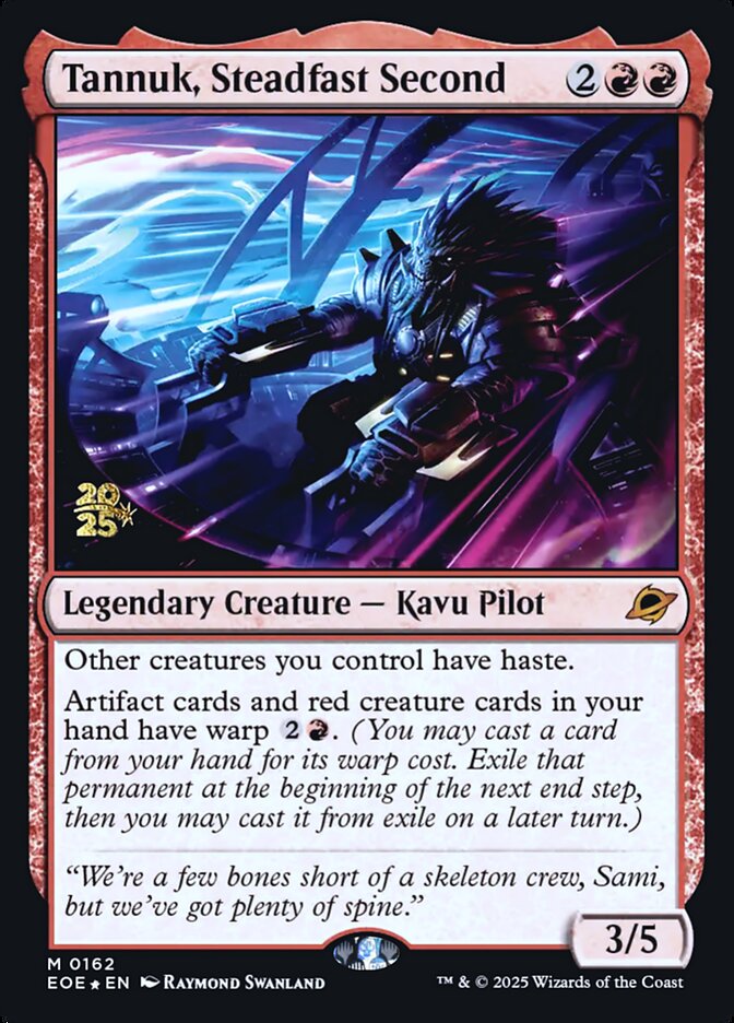 Tannuk, Steadfast Second card front