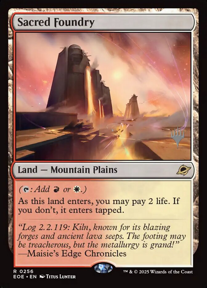 Sacred Foundry card front