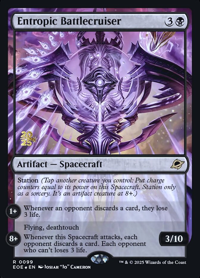 Entropic Battlecruiser card front