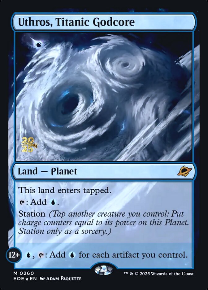 Uthros, Titanic Godcore card front