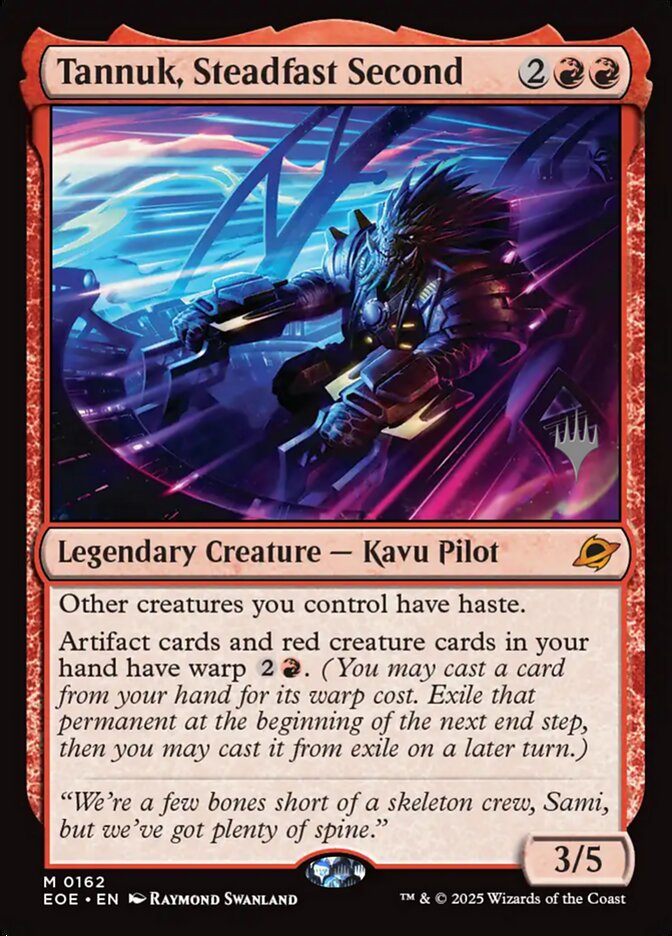 Tannuk, Steadfast Second card front