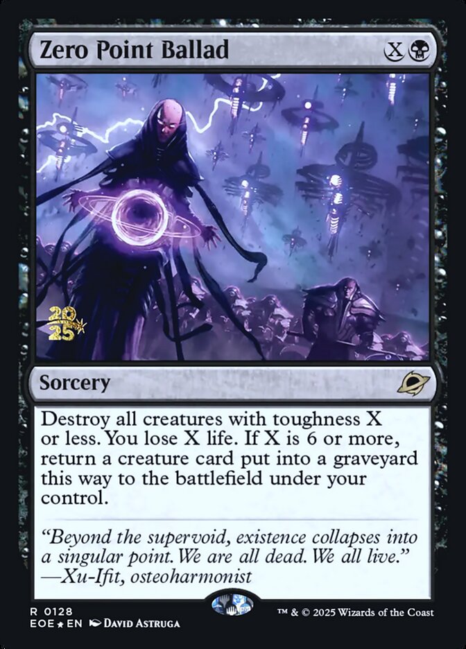 Zero Point Ballad card front