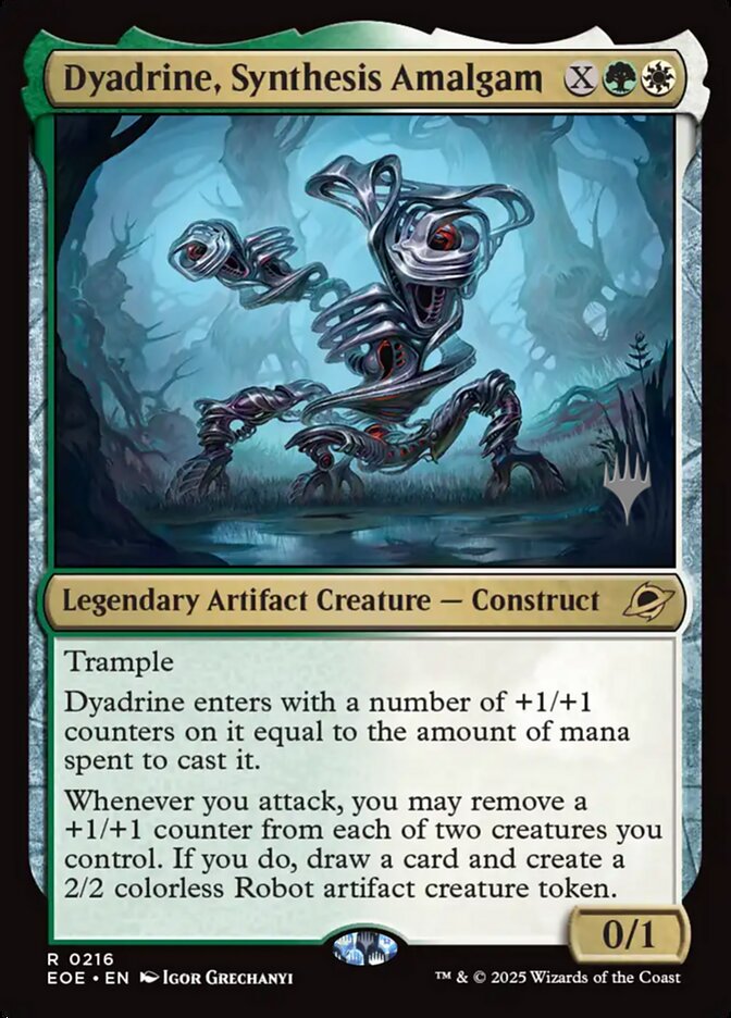 Dyadrine, Synthesis Amalgam card front